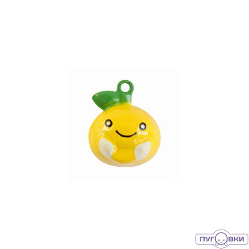 Бубенчик декоративный мет. Яблочко, 5шт/уп Астра