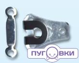 68328 Крючок брючный пришивной  ник.(ГР)