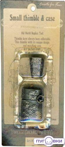 VT-09 Наперсток мет.+футляр