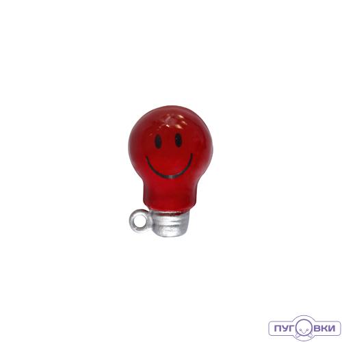 Бубенчик декоративный мет. Лампочка, 5шт/уп Астра