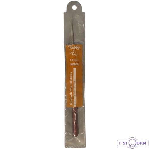 955060 Крючок для вязания с пластиковой ручкой