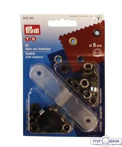 542412 Люверсы, 40шт Prym