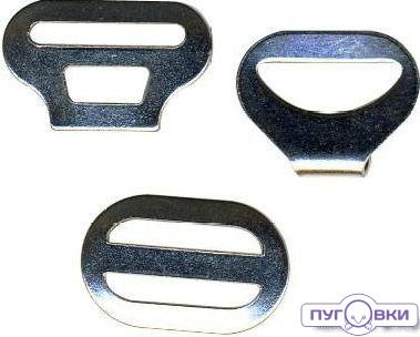 Крючок галстучный (3 части) никель