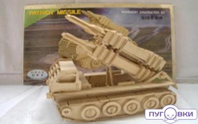 Деревянный пазл 3D, P052-8