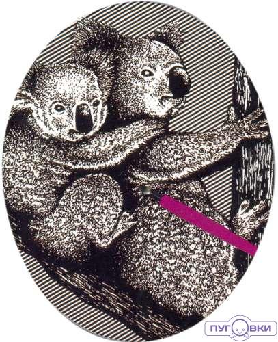 Гравюра 8501 - панда