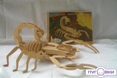 Деревянный пазл 3D, E006-4