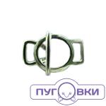 62422 Пряжка-застежка  зол.мет. с кольцом ГР